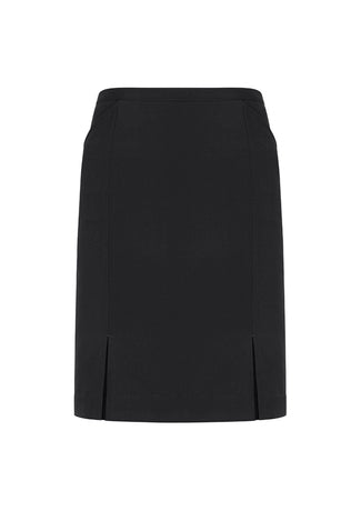 BIZ CORPORATES Womens Siena Front Pleat Detail Straight Skirt 20720