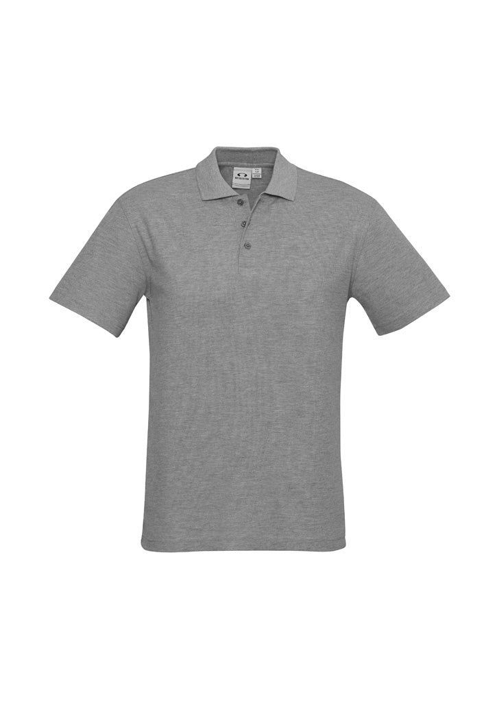 BIZ COLLECTION Mens Crew Short Sleeve Polo P400MS