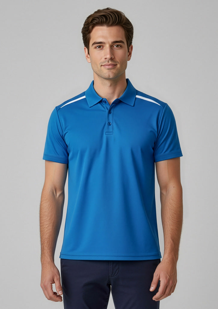 BIZ COLLECTION Mens Sonar Short Sleeve Polo P901MS
