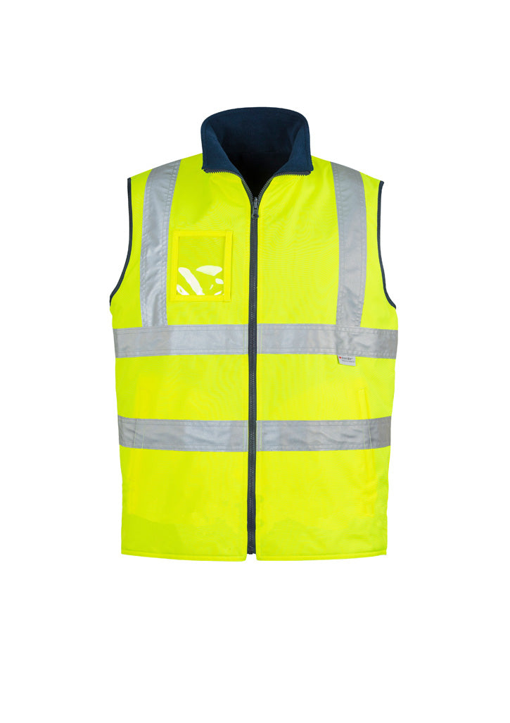 SYZMIK Mens Hi Vis Lightweight Waterproof Vest ZV358