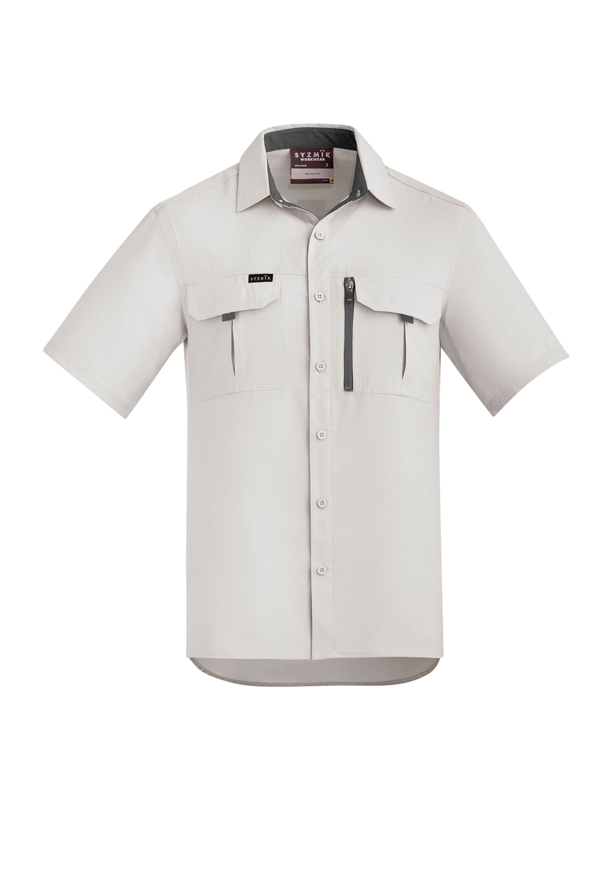 SYZMIK Mens Outdoor Short Sleeve Shirt ZW465