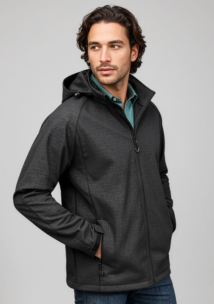 BIZ COLLECTION Mens Geo Jacket J135M