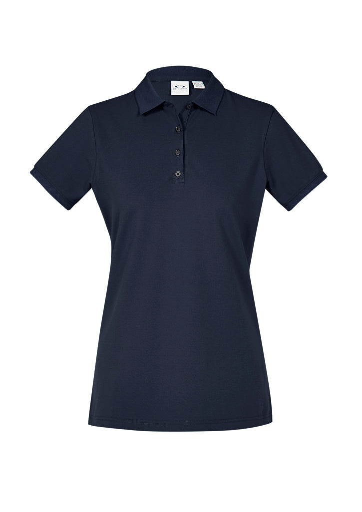 BIZ COLLECTION Womens City Short Sleeve Polo P105LS
