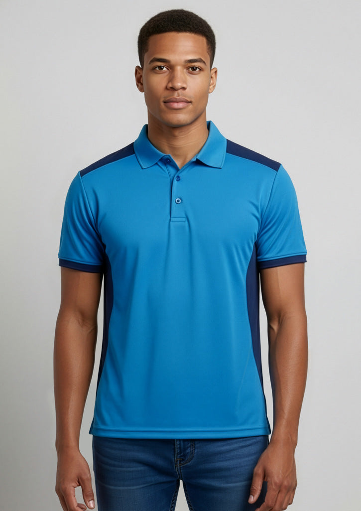 BIZ COLLECTION Mens Rival Short Sleeve Polo P705MS